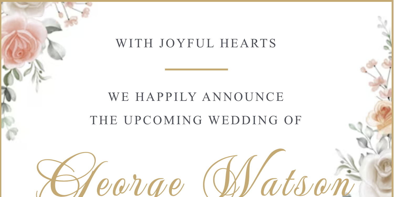 RSVP Invite Template