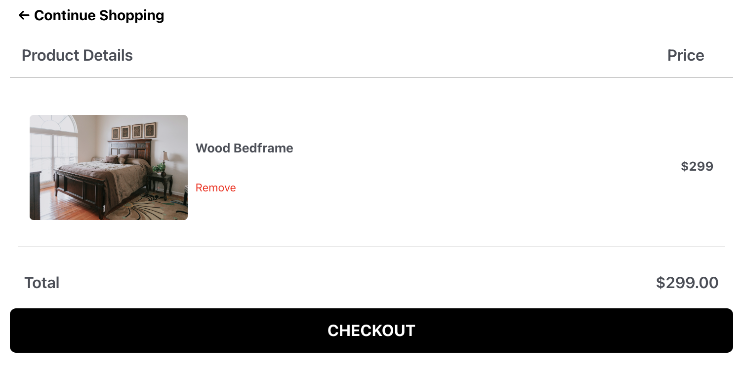 Shopping Cart Template